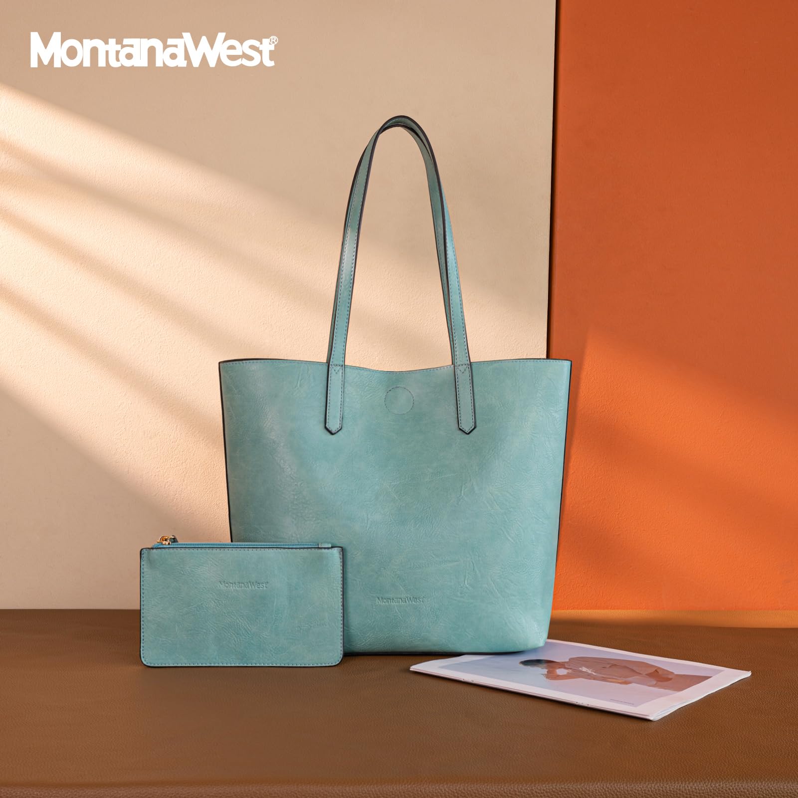 Montana West Tote Bag for Women Top Handle Purses and Handbags Soft Hobo