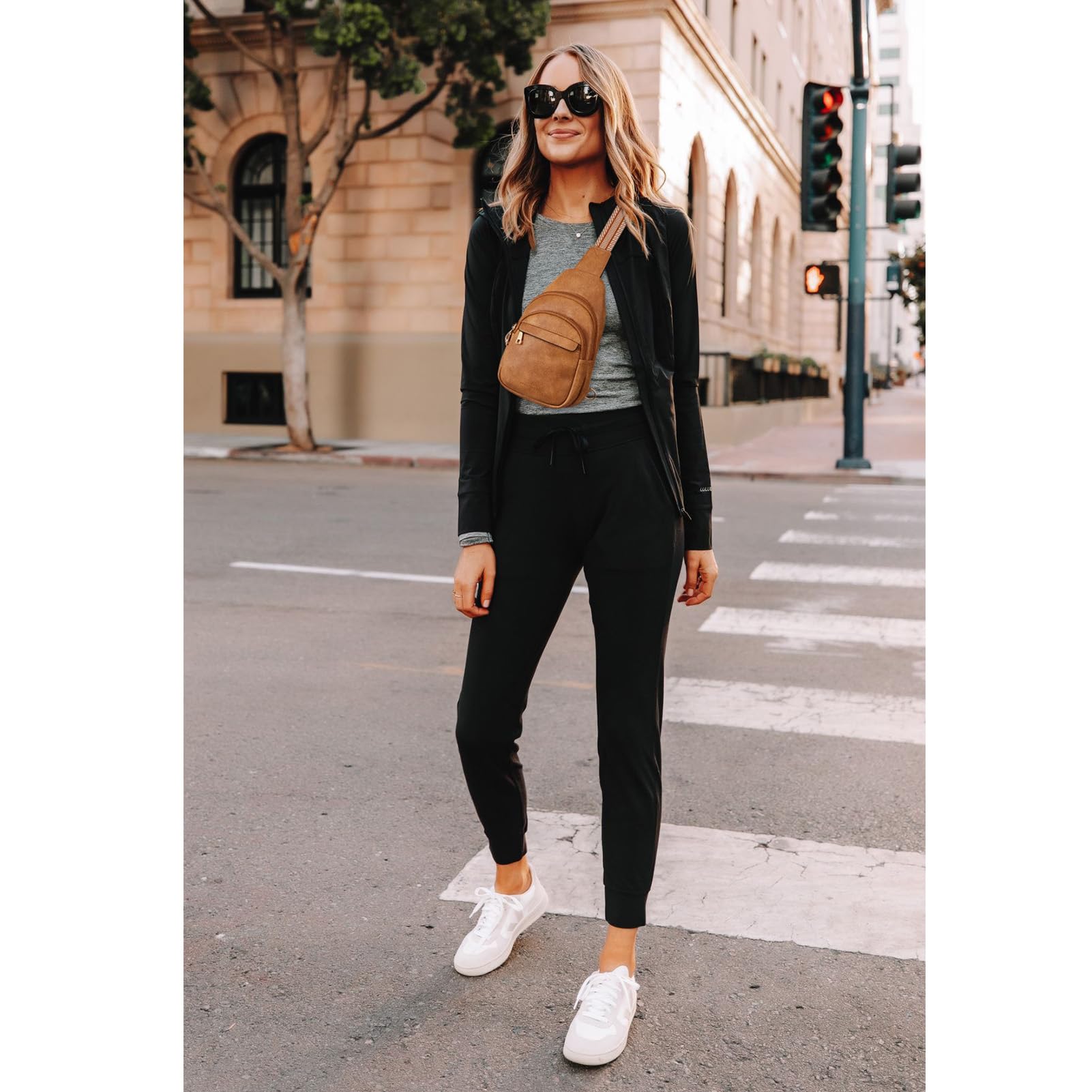 BOSTANTEN Small Sling Bag for Women Leather Crossbody Bags Fanny Pack Chest Bag for Travel