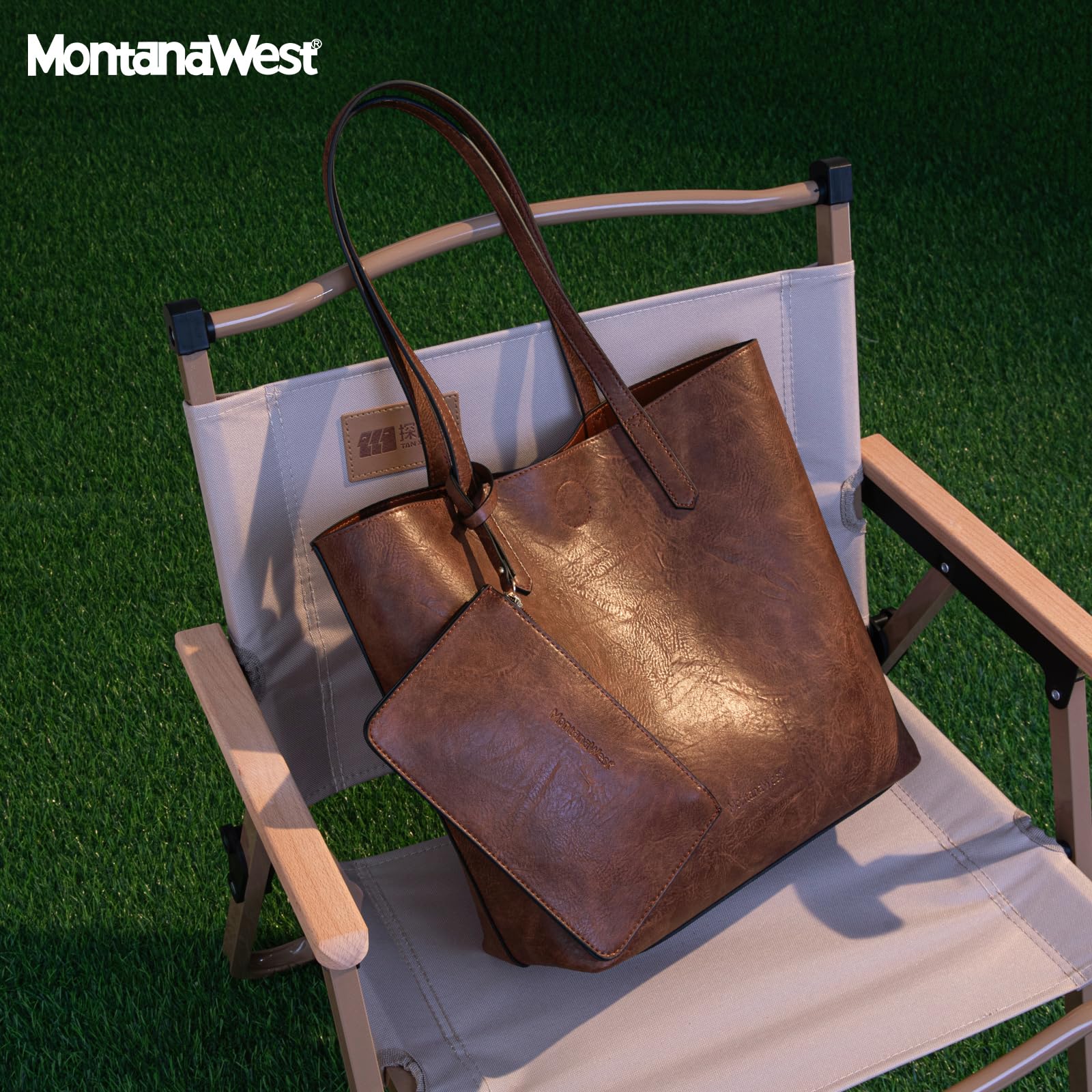 Montana West Tote Bag for Women Top Handle Purses and Handbags Soft Hobo