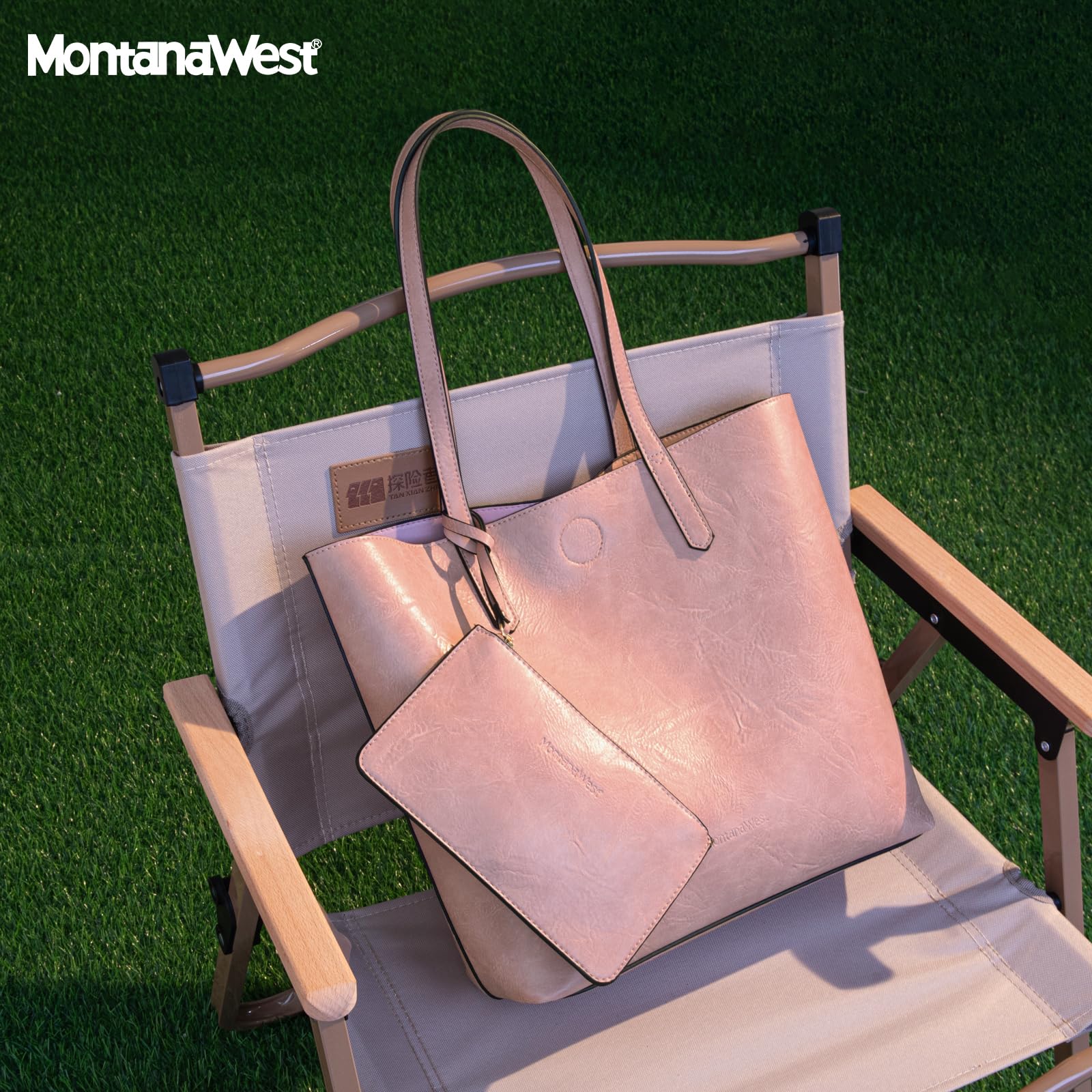 Montana West Tote Bag for Women Top Handle Purses and Handbags Soft Hobo